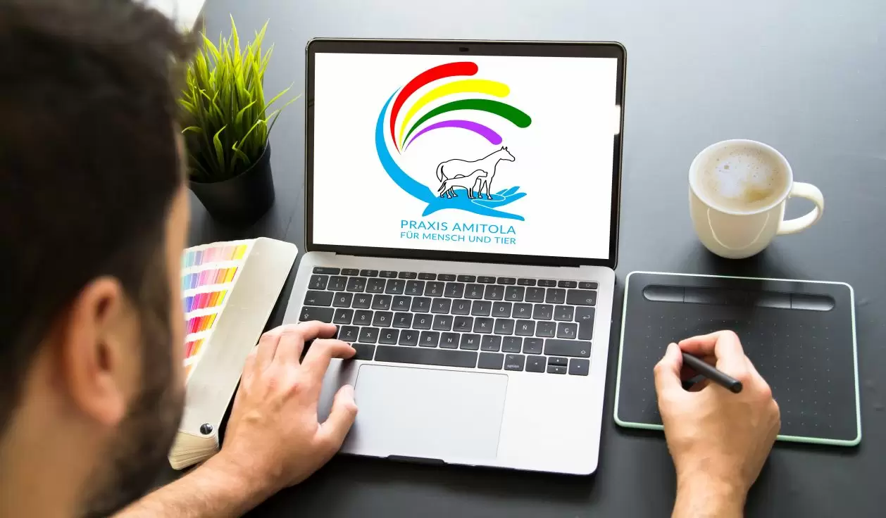 Illustration Entwurf Logoentwicklung