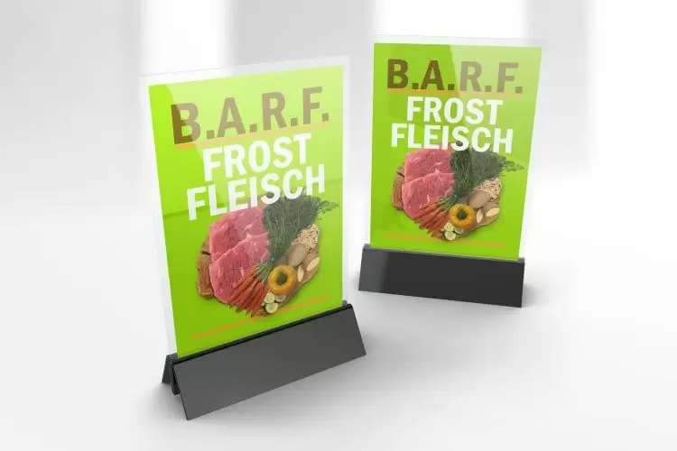 BARF Hundefutter Marketing Werbung