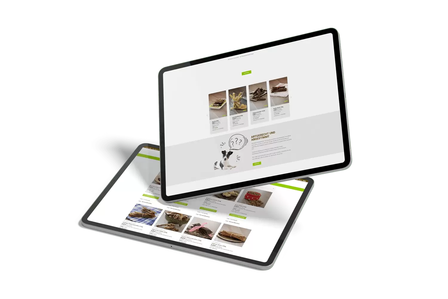 Webshop Onlineshop Pfotenland Grimm