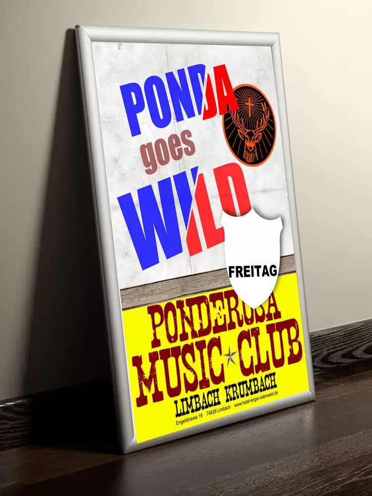 Plakat Werbung Kundenstopper