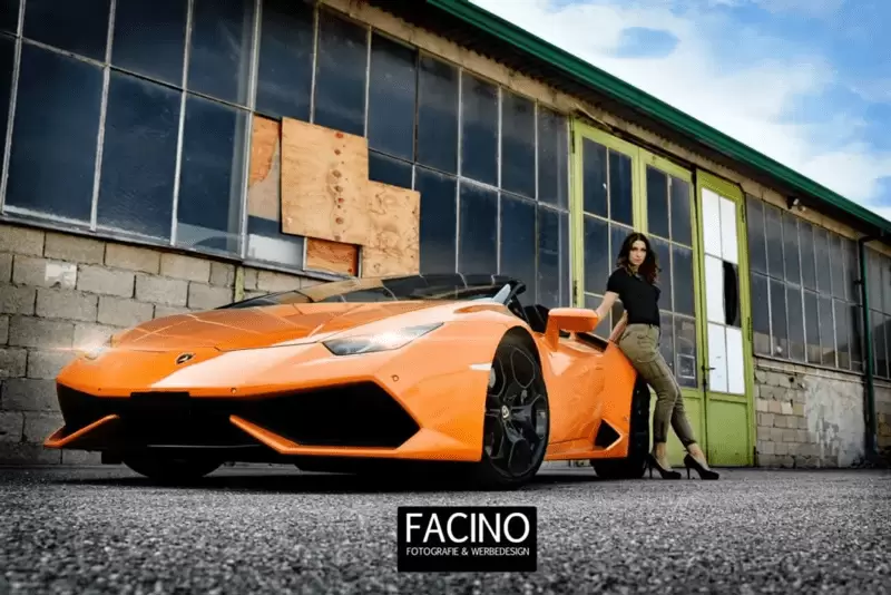 Lamborghini Model Sportwagenfotografie