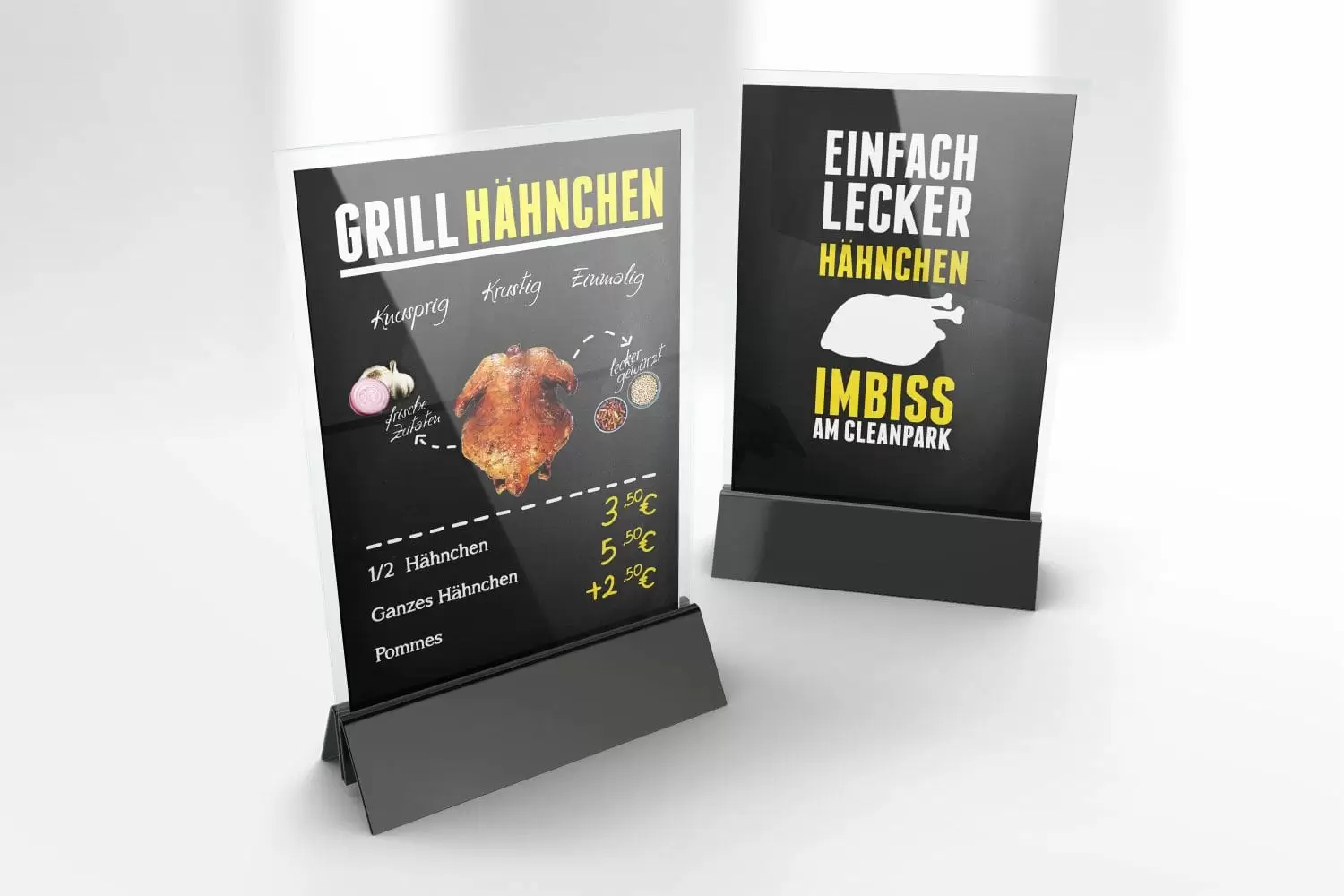 Lebensmittel Gastronomie Flyer