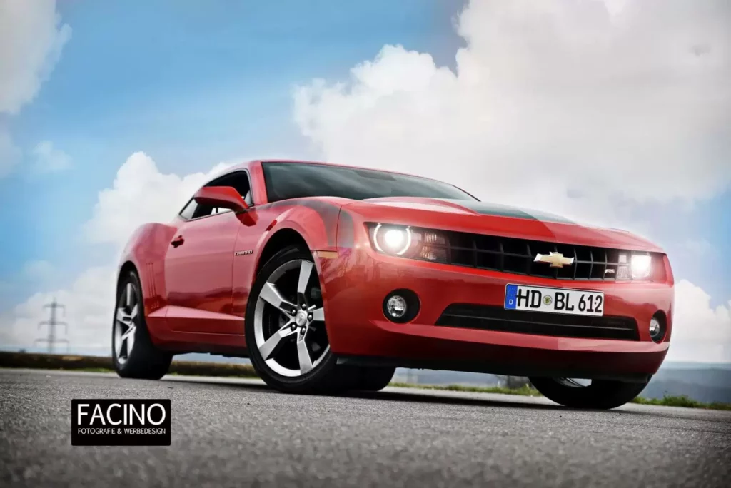 Sportwagen Camaro Sportwagenfotografie