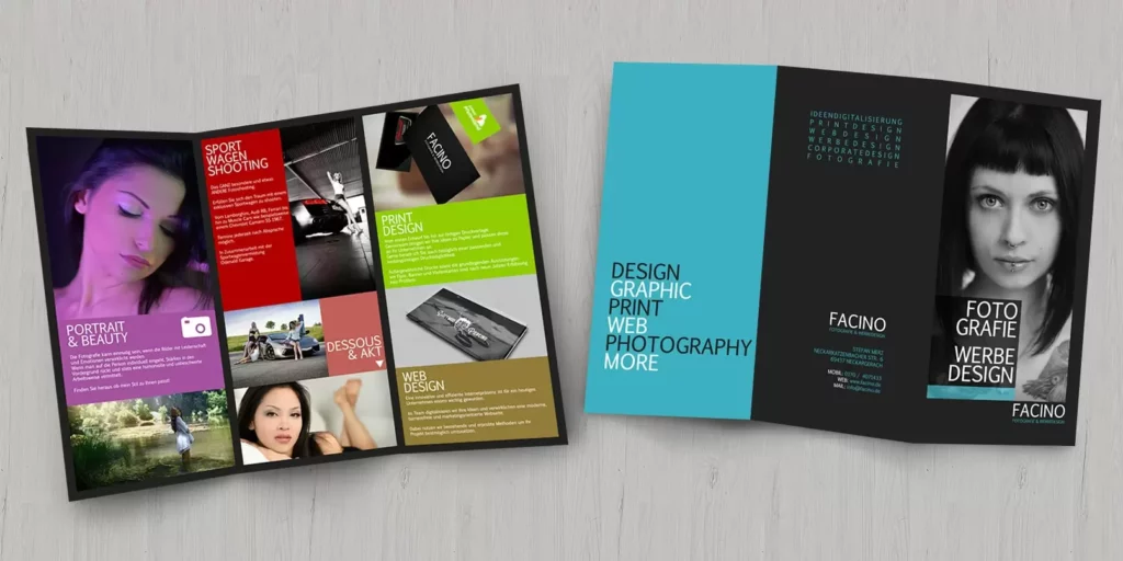 Flyer Facino Fotografie Fotoshooting