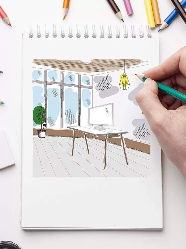 Illustrationen Skizze Zeichnung Marketing