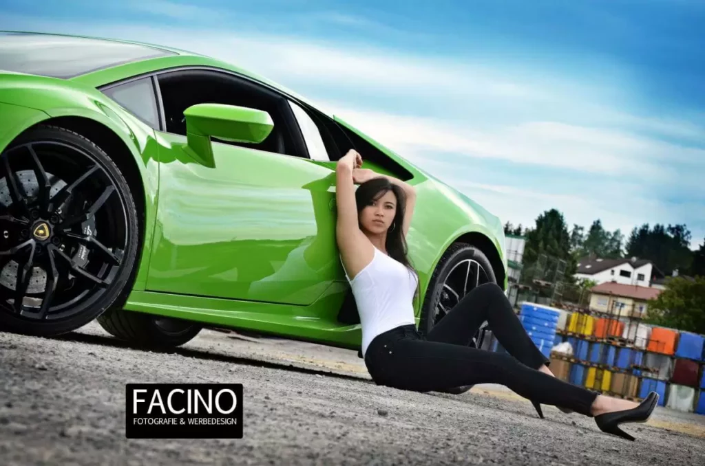 Lamborghini Fotomodel Fotografie